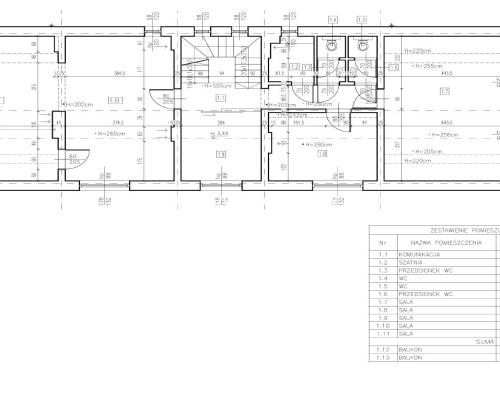 Budynek handlowo-mieszkanly Centrum Skawiny