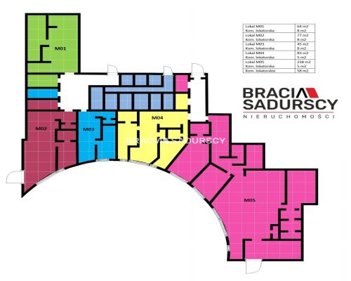 Lokal usługowy w stanie deweloperskim -706 m