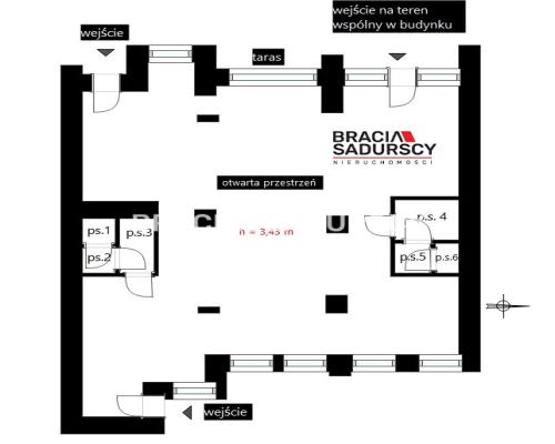 Na sprzedaż przestronny lokal użytkowy o powierzchni 265 m²    Lokal położony na parterze nowoczesnego budynku mieszkaln