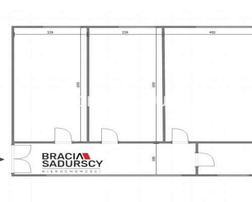 Bronowice, parter, 95 m2 biur + parking