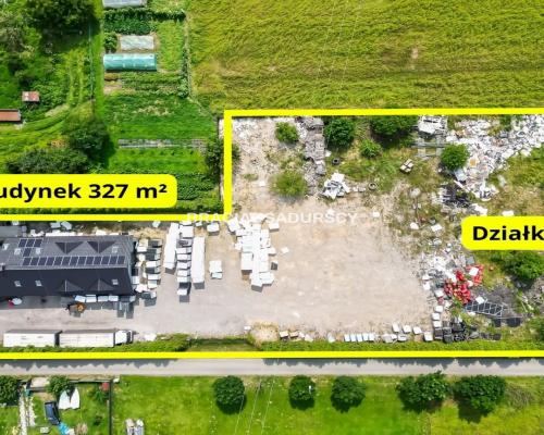 Budynek pod siedzibę firmy obrzeża Krakowa