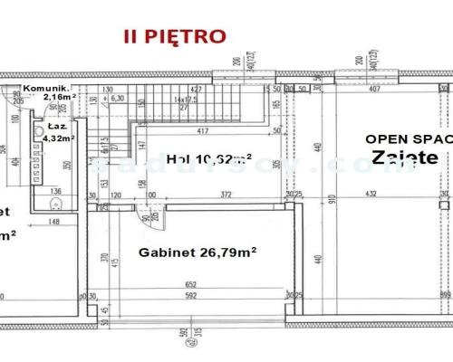 Biuro ok. 112,44m2 w Piasecznie, okolica Józefosławia, z klimatyzacją, monitoringiem, przeszkleniem, parkingiem.   

  Dwie kon