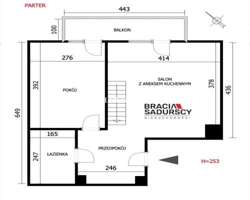 dwupoziomowe ok 80m2, Żabiniec