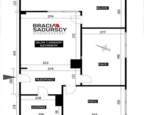 WYSOKI STANDARD, KAMERALNY BUDYNEK, 3-POKOJOWE