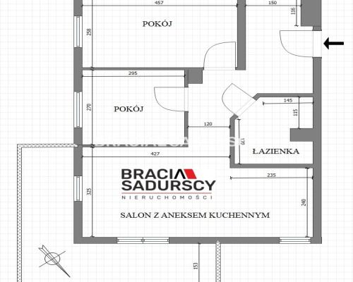 3 pok z balkonem ul. Mała Góra.