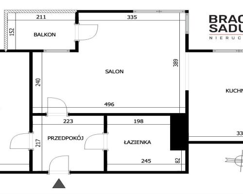 PRZESTRONNE, SŁONECZNE 2-POKOJOWE Z BALKONEM