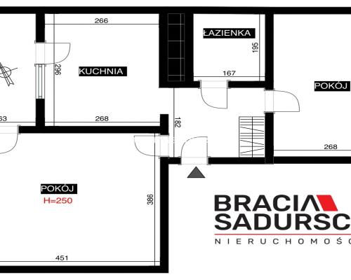 2 pok z osobną kuchnią i balkonem ul. Lipska