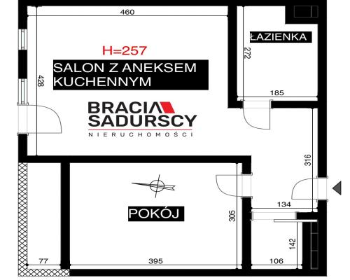 GUSTOWNE, ZADBANE 2-POKOJOWE NA RUCZAJU