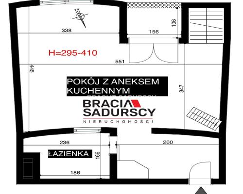 Kawalerka z antresolą Lubostroń