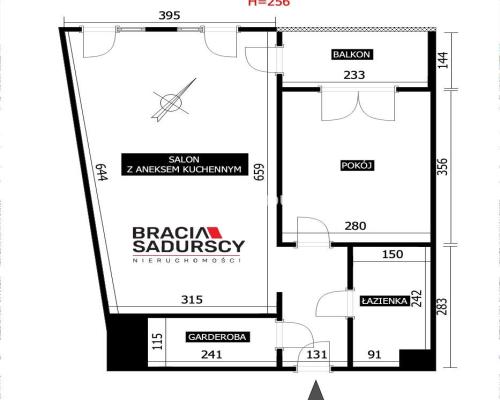 Piękne mieszkanie z widokiem na zieleń w centrum