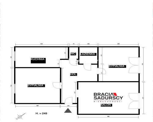 3 pokoje/66,5m2/serce nowej huty/cisza i zieleń