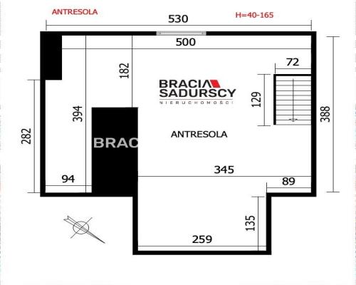 Starowiślna | centrum miasta | antresola