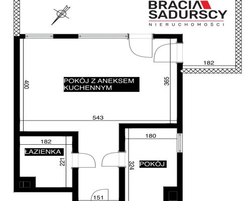 Nowe 2 pokoje | 34,5 m² | Balkon | Czyżyny