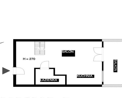 Dwupoziomowe mieszkanie na Ruczaju!