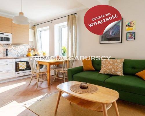 2 pok., 30m, gotowe do wejścia zielona Nowa Huta