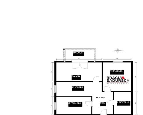 3 POKOJE / BALKON / TOP LOKALIZACJA / RYDLÓWKA