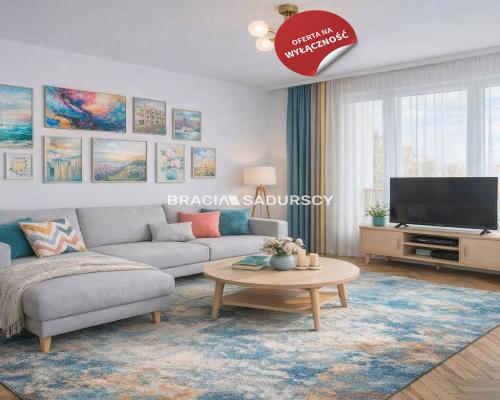 Dwupokojowe jasne mieszkanie w centrum.