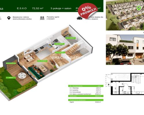 Nowa Pradolina mieszkaniez 2 poziomowe