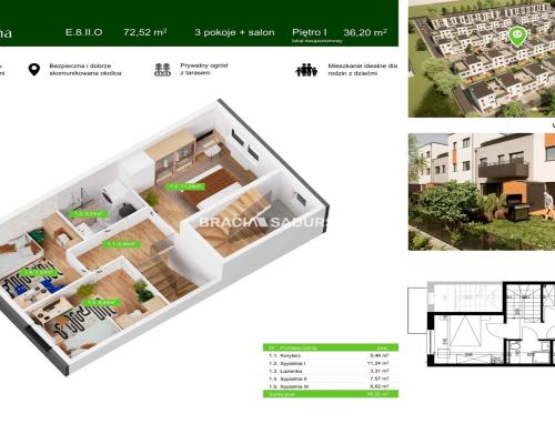 Nowa Pradolina mieszkaniez 2 poziomowe