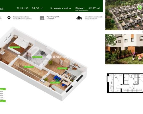 Nowa Pradolina mieszkaniez 2 poziomowe