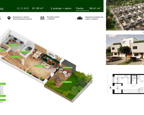 Nowa Pradolina mieszkaniez 2 poziomowe