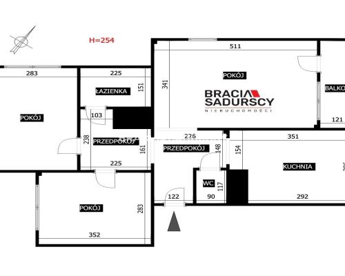 Fantastyczne mieszkanie 3 pok, Dobczyce