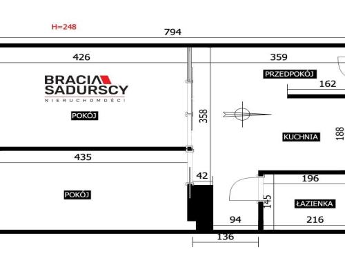 2 pok 35 m² | panoramiczny widok | Kazimierzowskie