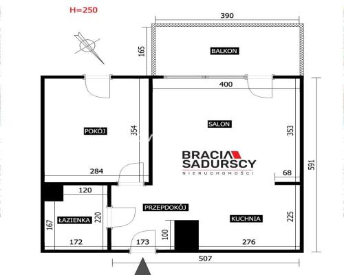 2-POKOJOWE MIESZKANIE OK.40M2 Pradnik Biały