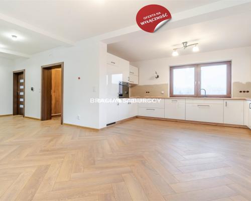 Nowe 3 pok. mieszkanie w domu wolnostojącym,7arów