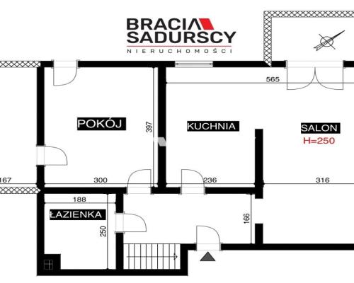 51m2  jasne 2-pok. mieszk. 2 balkony, klima. Bagry