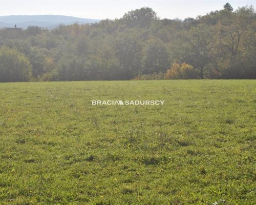 Widokowa dziaałka w Dziekanowicach gm.Dobczyce