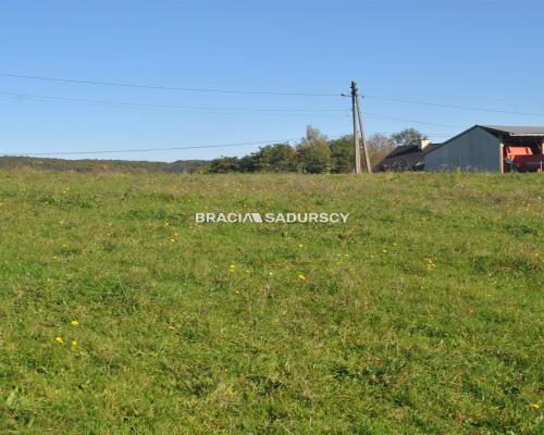 Widokowa dziaałka w Dziekanowicach gm.Dobczyce