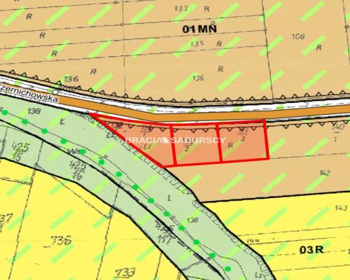30 ar działek budowlanych, gm. Czernichów