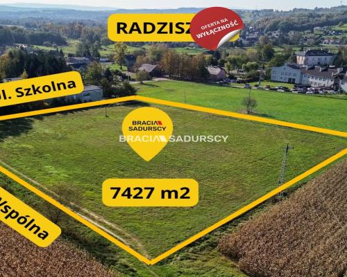 działka komercyjna pod domy i usługi