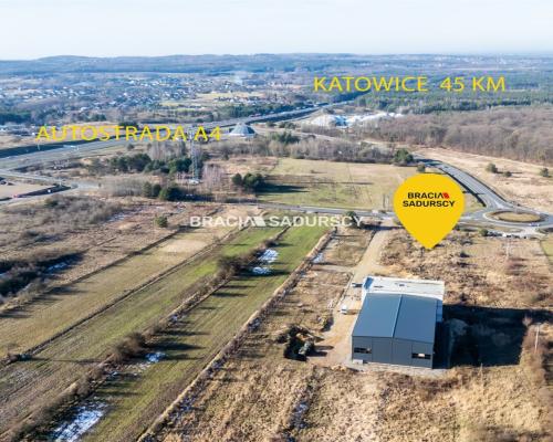 Działka komercyjna przy A4  pod stacje paliw