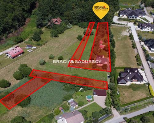 Działka 3 km od centrum Myślenic