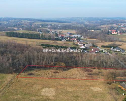 Działka w Krzyszkowicach gm. Myślenice