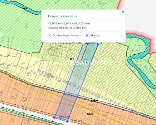 Działka budowlano-rolna w Nawojowej Górze