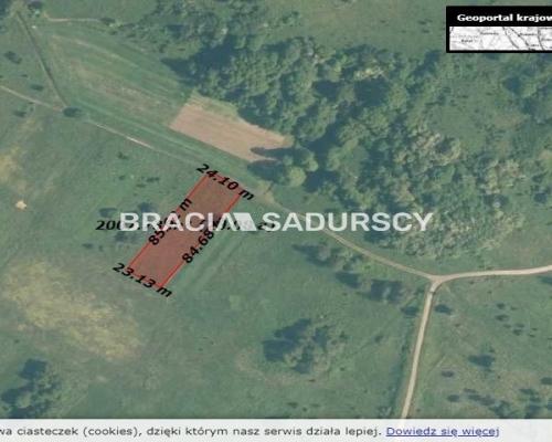 Działka budowlano - rolna w pobliżu Zamku Tenczyn