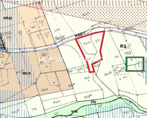 Działka 40 ar - Gaj ul. Maryjna.