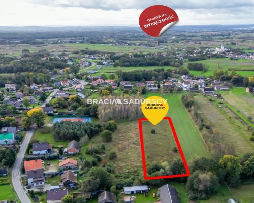 działkę budowlaną w Bratucicach