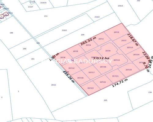 Działka Budowlana Młodziejowice w gm. Michałowice