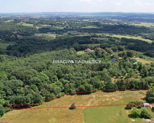 Działka budowlana w Winiarach k/Dobczyc