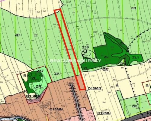 Działka budowlana o pow. 59 arów