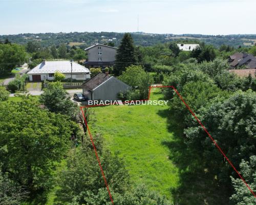 Działka budowlana Siercza. gm Wieliczka
