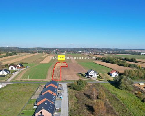 Działka budowlana Cholerzyn, gmina Liszki.