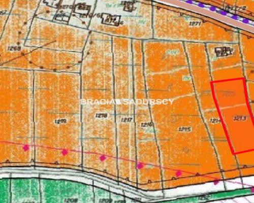 Działka budowlana Krzeczów blisko Bochni.