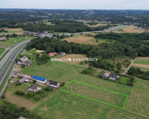 działka budowlano-usługowa w Głogoczowie