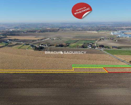 Działka budowlana Słomniki, Prandocin-Iły