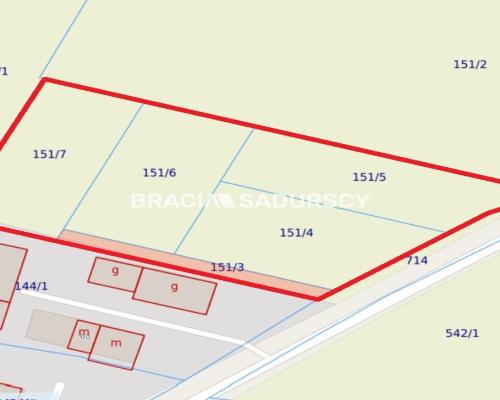 Działka budowlano-usługowa Wezerów, Słomniki